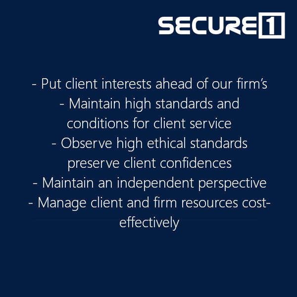 Secure1 Values